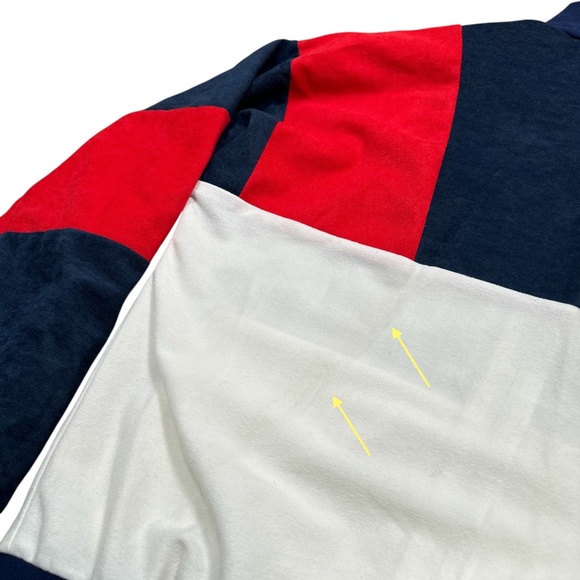 Vintage 80s Adidas ATP Made in Canada Velour Trefoil Track Jacket Mens Medium - Picture 7 of 11